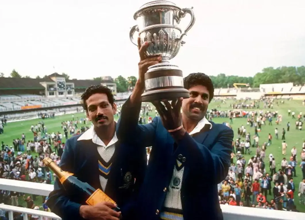 Most memorable cricket matches ever - India vs West Indies 1983 World Cup trophy