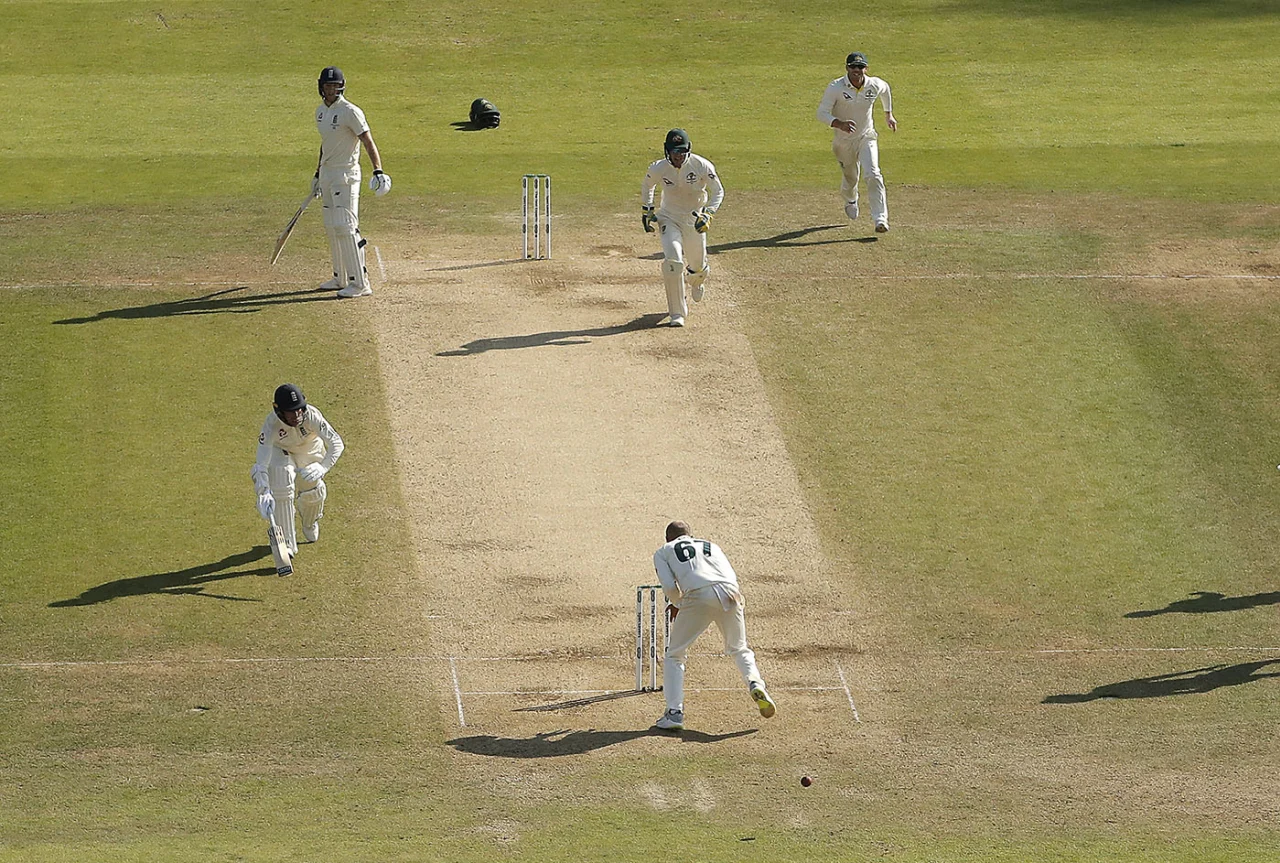 Most memorable cricket Eng vs Aus Ashes 2019 Lyon runout