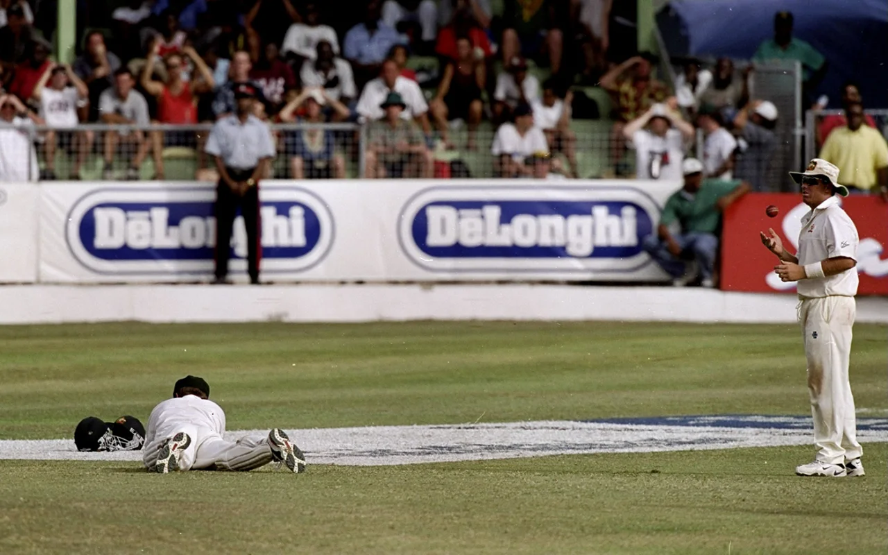 Most Memorable Cricket - Ian Healy drops Lara - Barbados - Aus vs WI