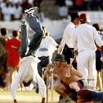 Most Memorable Cricket - Aus vs Wi - Barbados 1999 - Crowd on ground