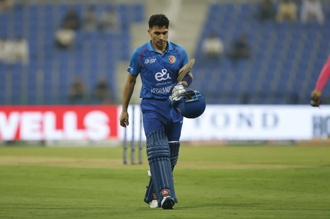 Rehmanullah Gurbaz dismissed early in Asia Cup opener against Hong Kong