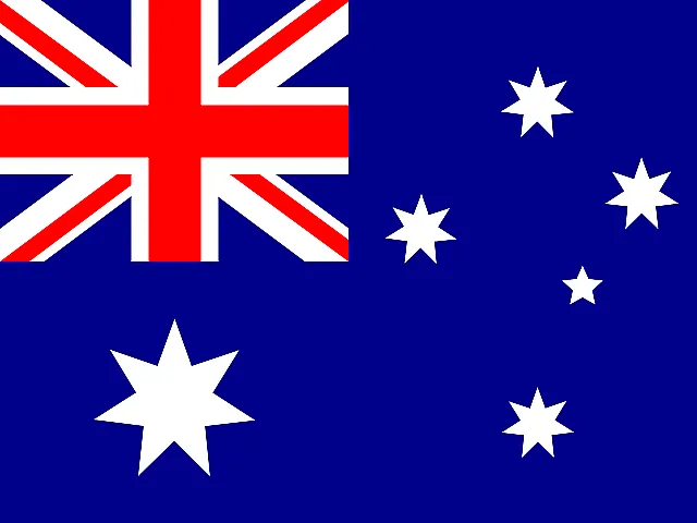 Australia flag (round)
