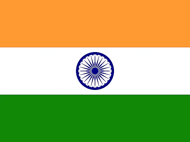 India flag (round)