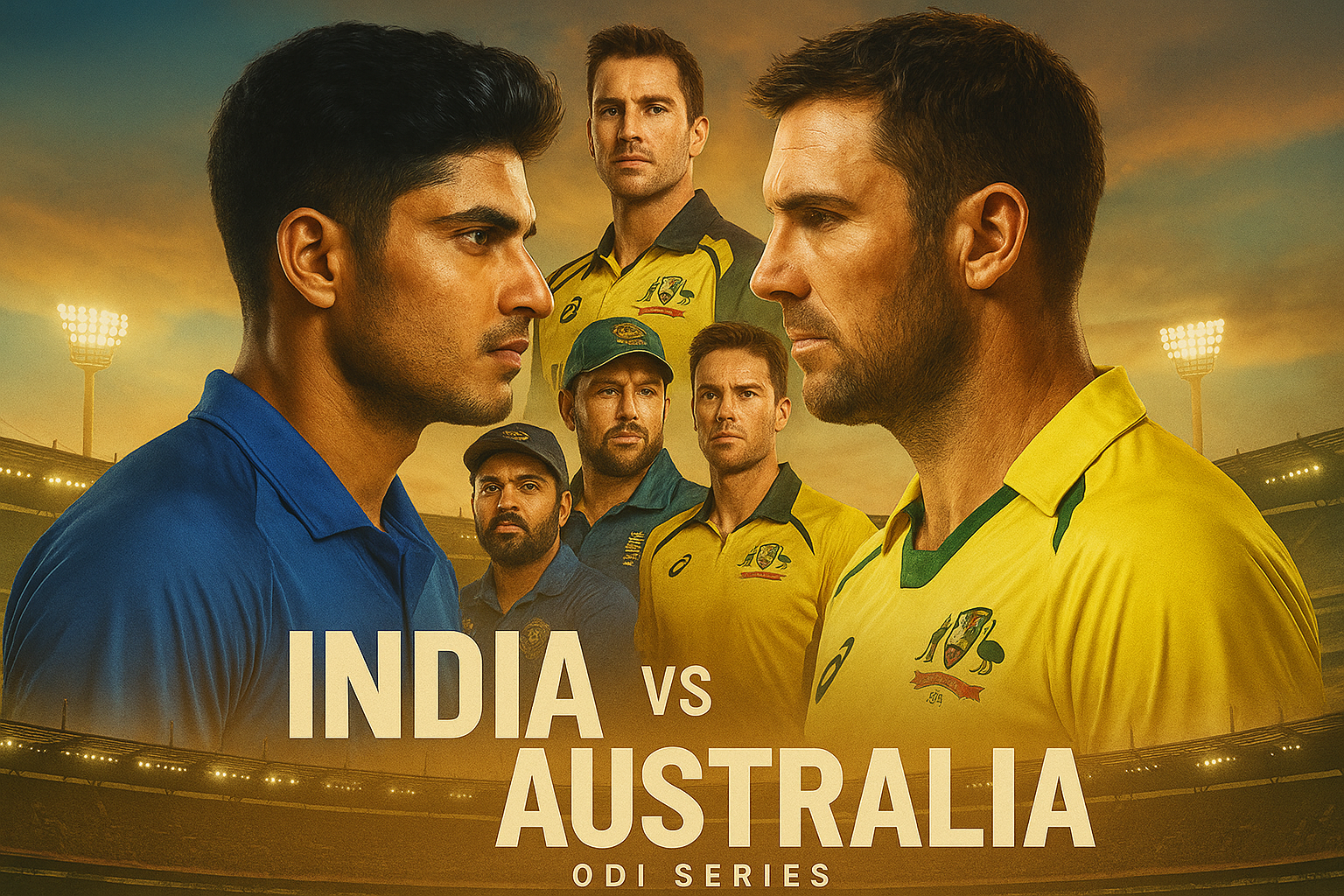 Ind vs Aus 1st ODI 2025: Rohit & Virat Return as Shubman Gill Leads Perth Showdown